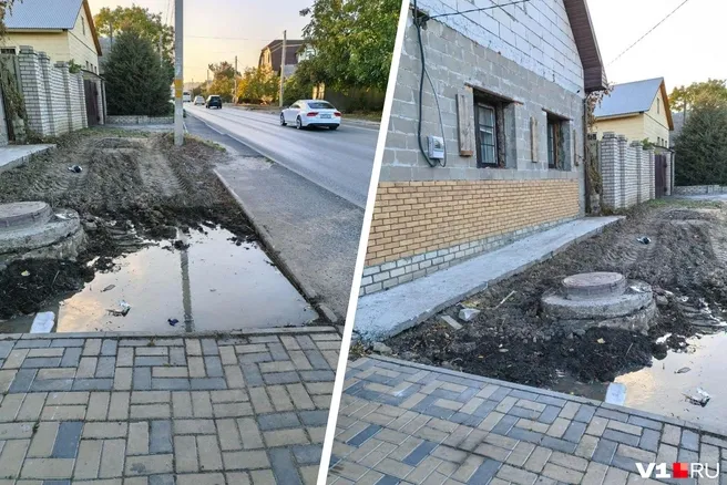 В поселке Тир снова течет канализация у дома на Кубинской