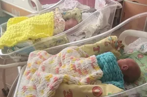 В волгоградском перинатальном центре за неделю родились четыре двойни