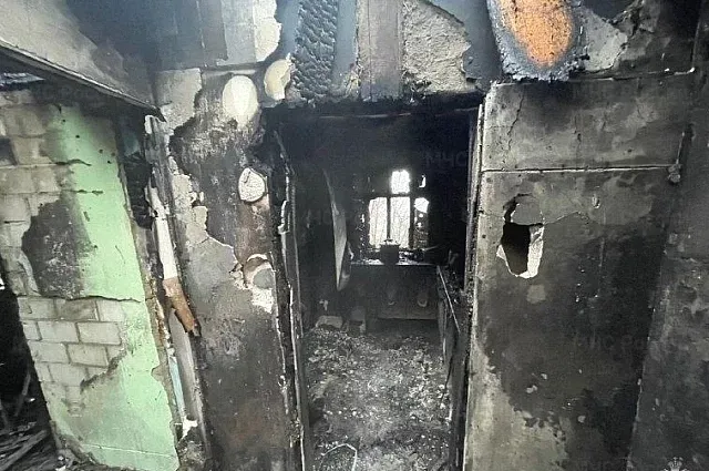 В СНТ «Лесная Усадьба» под Волгоградом при пожаре пострадал мужчина